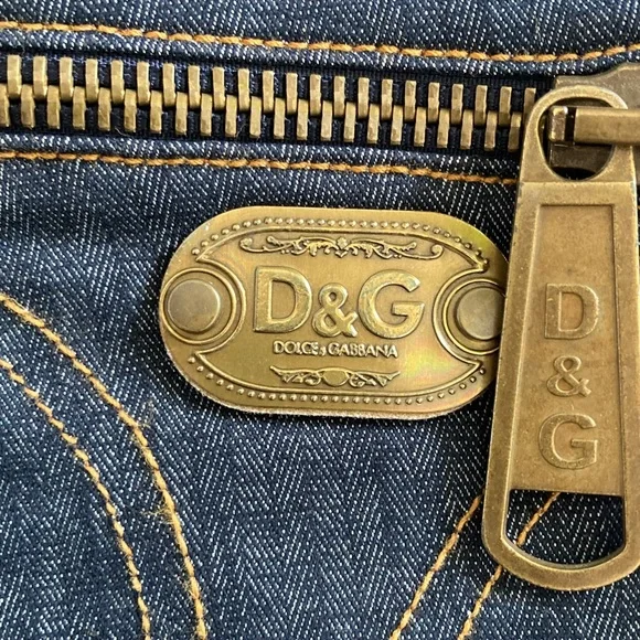 Dolce & Gabbana Women's Dark Blue Denim Jeans - Picture 4 of 9